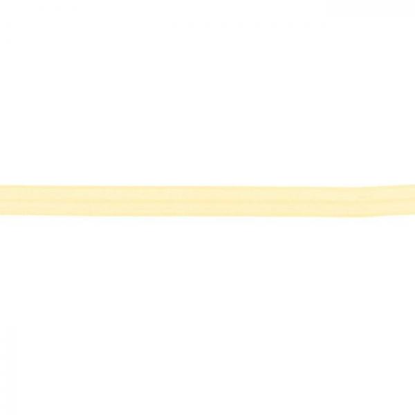 Elastisches Schrägband Polyamid Breite 15 mm - Vanille